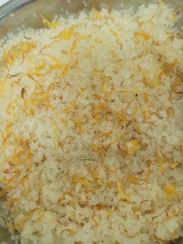 Sels de bain au calendula