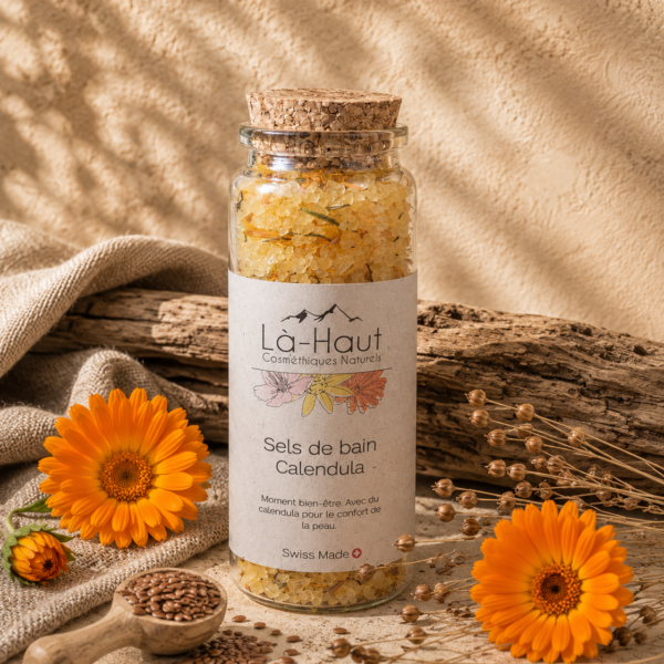 Sels de bain au calendula