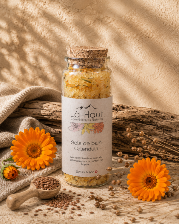 Sels de bain au calendula
