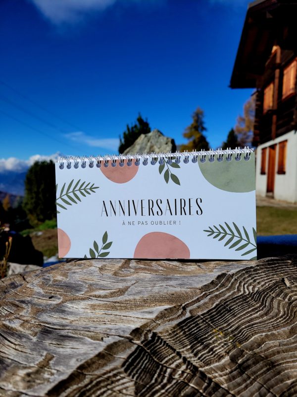 Calendrier anniversaires